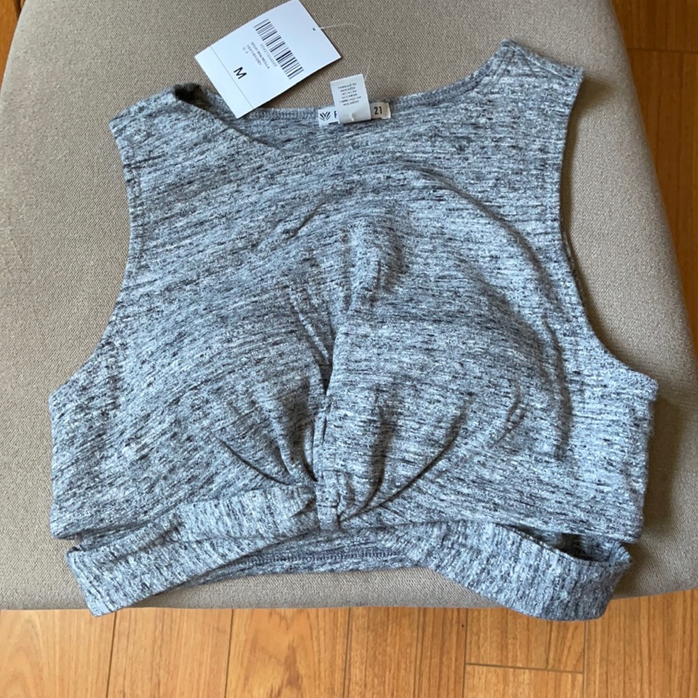 Twisted crisscross sports bra